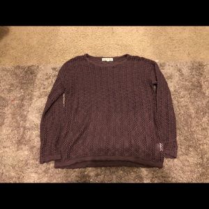 Light weight purple sweater